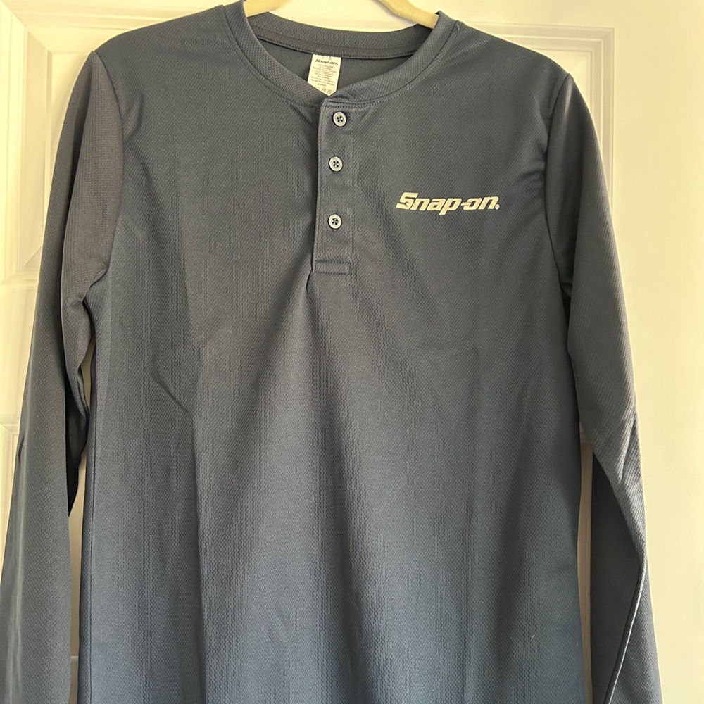 Mens LS Snap-On Shirt SZ M
